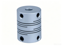 Coupleur d'axe en alliage d'aluminium 5x5 5*8, structure de disque flexible, argent, accessoires pour imprimante 3D Nobengr