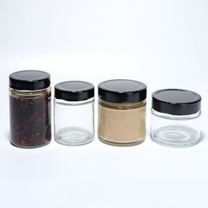 Venta al por mayor de tarro de mermelada de vidrio de lados rectos <span class=keywords><strong>212</strong></span> <span class=keywords><strong>ml</strong></span> con tapa de giro profundo - Product Image 5