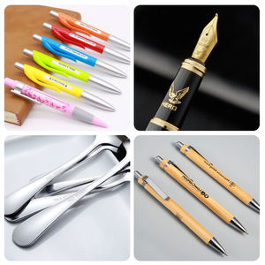 Machine de gravure de marquage <span class=keywords><strong>laser</strong></span> à position visuelle de stylo marqueur <span class=keywords><strong>laser</strong></span> à fibre 20W 30W avec bande transporteuse automatique - Product Image 4