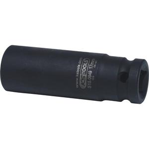 KS TOOLS - 515.0955 1/2'' <b>12</b> <b>point</b> impact <b>socket</b>, long - EAN 4042146556894 IMPACT <b>SOCKETS</b> AND ACCESSORIES - Product Image 2