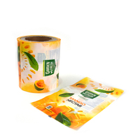 Kustom botol air PVC Film dapat menyusut lengan label plastik pembungkus susut panas untuk minuman jus botol kaca kaleng label