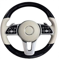 Nouveau volant sport en acier pour Mercedes-Benz Classe E, style libellule, modifié Big G
