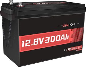 Batería de Estado Sólido de 12V 300Ah, BMS de 200A, 3840Wh Recargable para Almacenamiento de Energía Solar, Respaldo de Energía, RV/Camping (5000 Ciclos) - Product Image 6