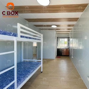 บ้านคอนเทนเนอร์เคลื่อนที่แบบถอดประกอบได้ ขนาด 20 ฟุต รุ่น Cbox แบบสองชั้น สำหรับสำนักงาน โรงแรม หรือหอพักสำเร็จรูป - Product Image 6