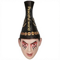 Masques Ciel et Enfer pour Halloween et Noël, en caoutchouc, amusants, pour carnaval, ZP, fabriqués en Chine