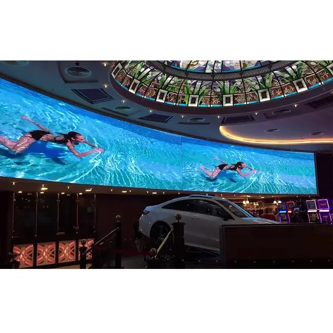 Foxgolden P4 Smd Super Definition Full Color Led Advertising Screen Indoor Multi-Purpose Fixed Installation