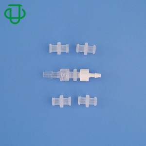 Conectores Luer Rectos Hembra de Doble Giro de Plástico PP de Alta Calidad, Disponibles para Entrega Inmediata - Product Image 1