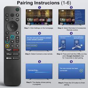 Control Remoto de Repuesto para TV Sony, Compatible con Televisores Sony Bravia Smart LED y OLED con Control por Voz - Product Image 5