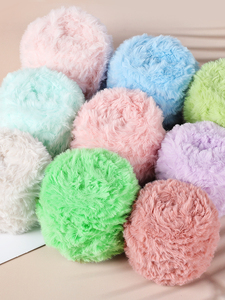 Fait à la main bricolage tricoté crochet chapeau écharpe chaussures manteau pull 100g vison polaire 100% Polyester haute ténacité fourrure ligne pour la chaleur - Product Image 5