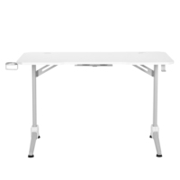 Bureau de jeu blanc de haute qualité ordinateur PC R2S ordinateur meilleur bureau de jeu pour Gamer Tables de jeu Table moins chère