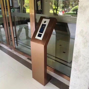 Thép không gỉ ngoài trời căn hộ lối vào kiểm soát truy cập thẻ/chìa khóa tích hợp còi báo động tầm nhìn ban đêm hai chiều cảm ứng âm thanh - Product Image 4