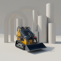 Mini-chargeuse compacte Kubota 25 CV, modèle 2026 - Chargeuse sur chenilles compacte autoportée avec accessoires complets