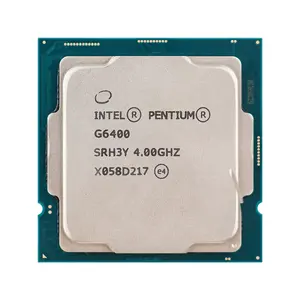 Brand new computer CPU G6400 for intel pentium processor cpu 4.0GHz 14NM 58W LGA 1200 available