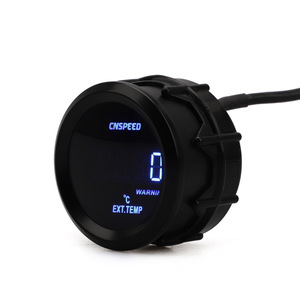 CNSPEED Medidor de Temperatura de Escape de 2 Pulgadas, Pantalla LED Azul Digital de 12V para Actualización Universal de Automóviles - Product Image 2
