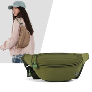 Jingpin Sports Waist Bag Green Water Resistant Outdoor Cycling Chest Bag For Women - Product Image 1