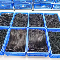 Lots de Cheveux Naturels Bruts Cambodgiens Double Drawn, Non Traités, Vente en Gros, Cheveux Humains Vierges à Cuticules Alignées