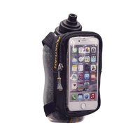 Sac isotherme portable pour poignet avec porte-bouteille et étui pour téléphone, motif dessin animé en polyester isolé pour la course et la marche