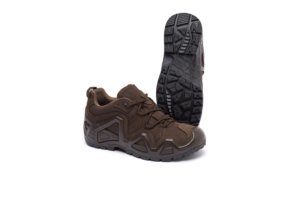 Customizable Men <b>Brown</b> Low Cut Tactical Training Shoes Waterproof Nubuck Anti Slip Tactical shoes For Security Outdoor Adventure - Product Image 3