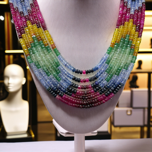 Cuentas naturales de corte múltiple de estilo Vintage de calidad superior para hacer collares y pulseras, accesorios a la venta - Product Image 2