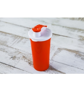 Versatile Reusable PP <b>Plastic</b> Travel <b>Cup</b> with Functional Flip Top Cap Splash Proof Gym Water Bottle Available Multi Colors - Product Image 1