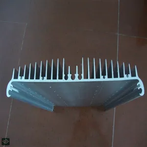 Alumínio pá dente radiador PC aletas de alumínio puro cobre inferior base de cobre CPU Custom Heat Sink