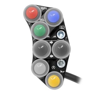 Interruptor de manillar derecho para Enduro Yamaha XTZ690 Tener 700 (agujeros alineados) - Product Image 1