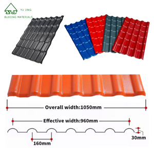<strong>Manufacturer</strong> Price Malaysia Synthetic Resin Tile Pvc <strong>Plastic</strong> Synthetic <strong>Roof</strong> Tile - Product Image 2