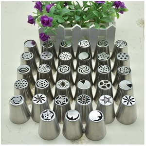 YJ رائعة مخصصة 39 أو الفولاذ المقاوم للصدأ سلس لحام الأنابيب الروسية نصائح فوهة مجموعة لتزيين الكعكة - Product Image 3