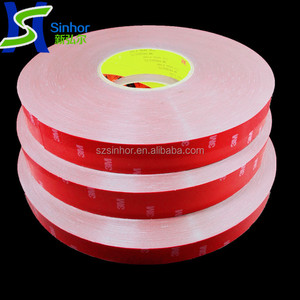 Échantillon gratuit Ruban De Remplacement de 3 M 4229 Automobile <span class=keywords><strong>Gris</strong></span> VHB Adhésif <span class=keywords><strong>Acrylique</strong></span> Solvant Mousse Ruban - Product Image 5