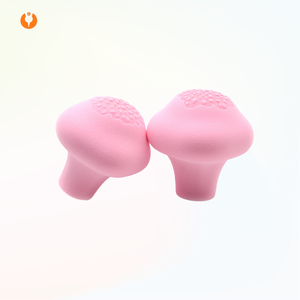 Logo personnalisé Doux Vegan Noir Maquillage <span class=keywords><strong>Blender</strong></span> Beauté Éponge Personnalisé Maquillage Fond de Teint Éponge Cosmétique Maquillage - Product Image 4