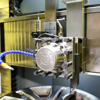 Torno de Corte de Ruedas de Aleación AWR701VP, Máquina Móvil Vertical para Reparación de Ruedas con Certificación CE