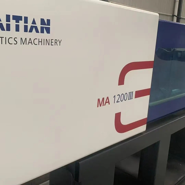 MA1200 Used Haitian Horizontal Injection Molding Machine with PLC Pump & Motor-Energy Saving Plastic Molding Equipment