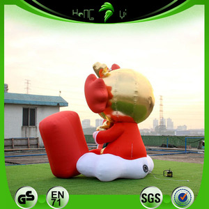 Ballon gonflable géant Modèle Dieu de la Richesse Publicité extérieure Gonflables Mascotte de dessin animé pour la décoration des centres commerciaux du Festival du Printemps - Product Image 4