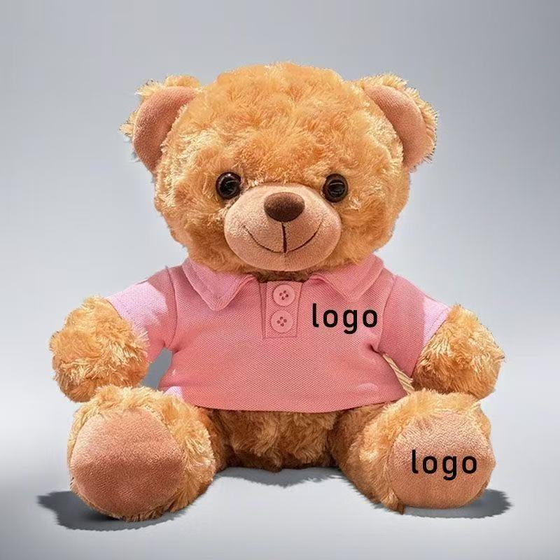 polo rose-ours marron