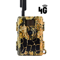Cámara de Vigilancia Solar 4G de 32MP 1080P con Visión Nocturna para Fauna Silvestre, Caza, Seguridad Agrícola y Monitoreo