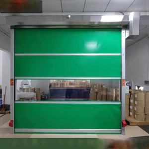 Porte à enroulement automatique à capteur en PVC, design moderne et rapide, pour salles blanches pharmaceutiques et salles de <span class=keywords><strong>lavage</strong></span> industrielles - Product Image 2