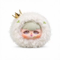 Robot AI Pendamping Dual-core Soul MoMo, Mainan Boneka Plush Poliester Interaktif Bertenaga AI, Hadiah Ulang Tahun Anak, Pendamping Meja