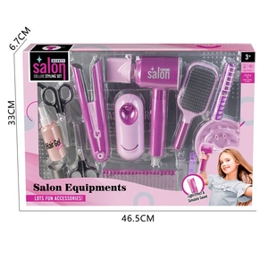 Juego de salón de belleza <span class=keywords><strong>para</strong></span> <span class=keywords><strong>niñas</strong></span>, <span class=keywords><strong>juguete</strong></span> de barbero, juguetes de peluquería <span class=keywords><strong>para</strong></span> niños - Product Image 3