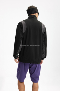 Quickshow kho dài tay áo nửa dây kéo áo khoác thể thao thấm mồ hôi Mens đi xe đạp Áo khoác gió - Product Image 6