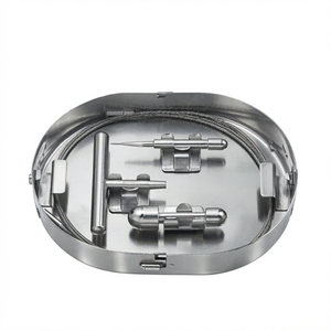 Kit d'instruments chirurgicaux BK Industries en acier inoxydable pour l'élimination des varices, sonde de stripping, certifié CE Classe I pour la chirurgie générale - Product Image 1