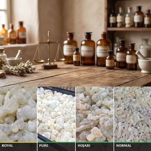 Encens en cône OMAN MOMENTO, encens d'Arabie saoudite pur, de qualité Hojari, Loban masculin (grande pièce) |   Granulés naturels de gomme anti-odeur pour l'été - Product Image 3