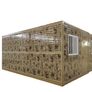 <span class=keywords><strong>Maison</strong></span> pliable portable étanche de 20 pieds, préfabriquée, type mini-conteneur avec structure en acier pour une habitation à long terme et une <span class=keywords><strong>location</strong></span> à court terme - Product Image 2