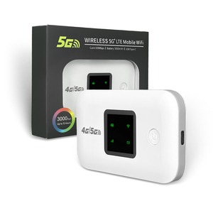 Factory Good Price A8 LED Equipment Type-C <b>4G</b> 5G Portable Unlocked <b>Router</b> <b>SIM</b> Card Slot Mini 3000mAh Pocket WiFi <b>4G</b> <b>Router</b> Mifis - Product Image 1