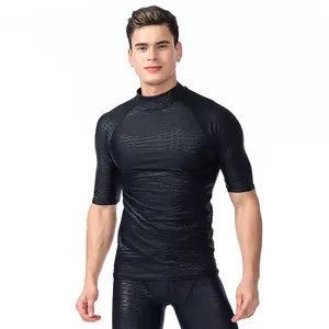 स्बार्ट राशी सर्फ शर्ट सूरज की सुरक्षा के कपड़े ऊपर 50 + स्विमिंग शर्ट और पुरुषों के लिए त्वरित सूखा गार्ड