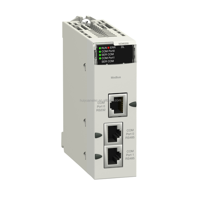 Modicon X80 PLC BMXNOM0200 Serial Link Module with 2 RS-485/232 Ports in Modbus and Character Mode 100% New Orginal