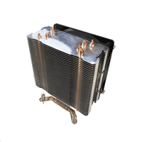 Nouveau refroidisseur de processeur actif pour serveur A6LGA 6096 4U, dissipateur thermique en aluminium et cuivre, deux roulements à billes, ventilateur PWM 4 broches avec contrôle de vitesse