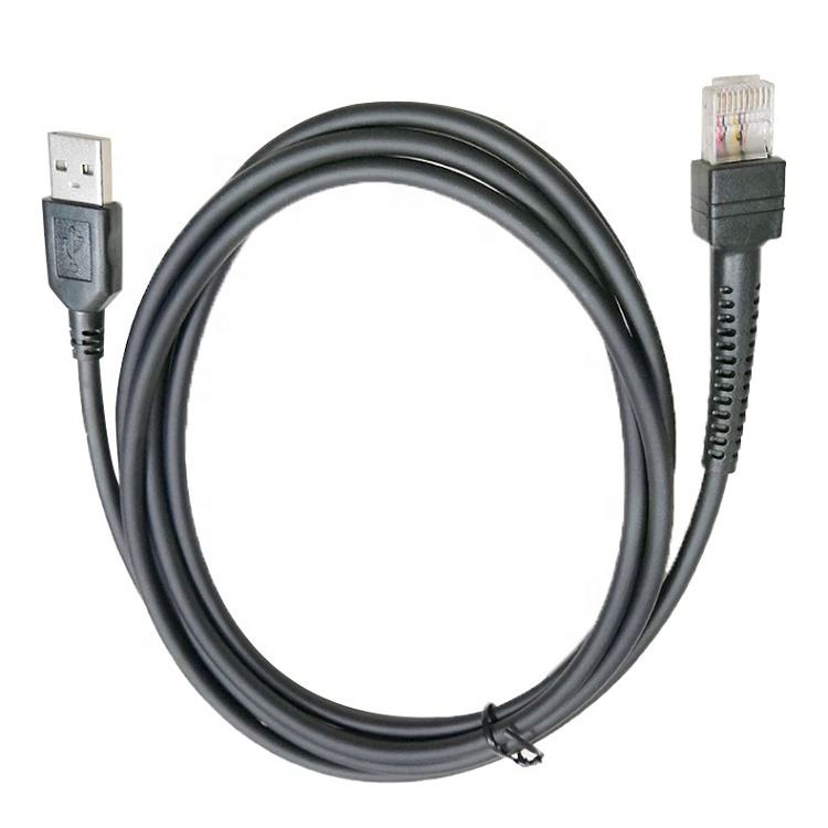 CBA-U21-S07ZBR 7ft USB Cable for Zebra Symbol Barcode Scanner