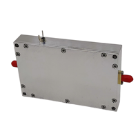 Boîtier de blindage en alliage d'aluminium 5052 6061 sur mesure, boîtier métallique pour amplificateur de signal, marquage personnalisé, service OEM