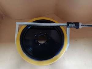BT 400x150/160-80 mm  RRE180 RRE200 ドライブホイール BT部品番号 238970 ソリッドポリウレタン バルコラン ドライブトラクションホイール - Product Image 3