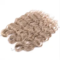 Rebecca Capelli Sintetici in Fibra Resistente alle Alte Temperature, Dreadlock Sintetici, Capelli Sintetici Ricci Afro per Intrecciare, Extension di Capelli Sintetici Ricci